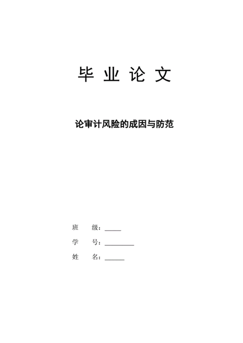 浅析审计风险的成因及其防范_会计审计论文